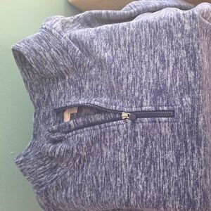 ! Woman Within 2x Microfleece 1/4 Zip Fleece Jacket